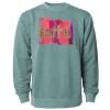 Unisex Midweight Pigment-Dyed Crewneck Sweatshirt Thumbnail