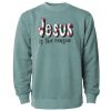 Unisex Midweight Pigment-Dyed Crewneck Sweatshirt Thumbnail