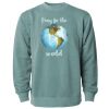 Unisex Midweight Pigment-Dyed Crewneck Sweatshirt Thumbnail