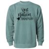 Unisex Midweight Pigment-Dyed Crewneck Sweatshirt Thumbnail
