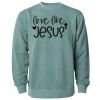 Unisex Midweight Pigment-Dyed Crewneck Sweatshirt Thumbnail