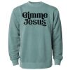 Unisex Midweight Pigment-Dyed Crewneck Sweatshirt Thumbnail