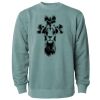 Unisex Midweight Pigment-Dyed Crewneck Sweatshirt Thumbnail