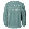 Unisex Midweight Pigment-Dyed Crewneck Sweatshirt Thumbnail