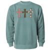 Unisex Midweight Pigment-Dyed Crewneck Sweatshirt Thumbnail