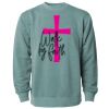 Unisex Midweight Pigment-Dyed Crewneck Sweatshirt Thumbnail