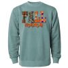 Unisex Midweight Pigment-Dyed Crewneck Sweatshirt Thumbnail