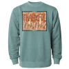 Unisex Midweight Pigment-Dyed Crewneck Sweatshirt Thumbnail