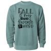 Unisex Midweight Pigment-Dyed Crewneck Sweatshirt Thumbnail