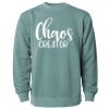 Unisex Midweight Pigment-Dyed Crewneck Sweatshirt Thumbnail