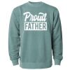 Unisex Midweight Pigment-Dyed Crewneck Sweatshirt Thumbnail
