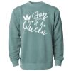 Unisex Midweight Pigment-Dyed Crewneck Sweatshirt Thumbnail