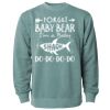 Unisex Midweight Pigment-Dyed Crewneck Sweatshirt Thumbnail