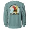 Unisex Midweight Pigment-Dyed Crewneck Sweatshirt Thumbnail
