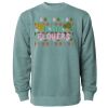 Unisex Midweight Pigment-Dyed Crewneck Sweatshirt Thumbnail