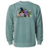 Unisex Midweight Pigment-Dyed Crewneck Sweatshirt Thumbnail