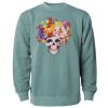 Unisex Midweight Pigment-Dyed Crewneck Sweatshirt Thumbnail