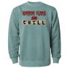 Unisex Midweight Pigment-Dyed Crewneck Sweatshirt Thumbnail