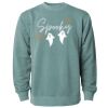 Unisex Midweight Pigment-Dyed Crewneck Sweatshirt Thumbnail