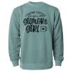 Unisex Midweight Pigment-Dyed Crewneck Sweatshirt Thumbnail