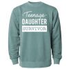 Unisex Midweight Pigment-Dyed Crewneck Sweatshirt Thumbnail