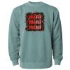 Unisex Midweight Pigment-Dyed Crewneck Sweatshirt Thumbnail