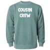 Unisex Midweight Pigment-Dyed Crewneck Sweatshirt Thumbnail