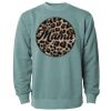 Unisex Midweight Pigment-Dyed Crewneck Sweatshirt Thumbnail