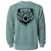 Unisex Midweight Pigment-Dyed Crewneck Sweatshirt Thumbnail