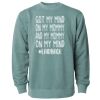 Unisex Midweight Pigment-Dyed Crewneck Sweatshirt Thumbnail
