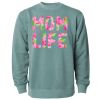 Unisex Midweight Pigment-Dyed Crewneck Sweatshirt Thumbnail