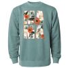 Unisex Midweight Pigment-Dyed Crewneck Sweatshirt Thumbnail