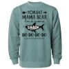 Unisex Midweight Pigment-Dyed Crewneck Sweatshirt Thumbnail