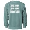 Unisex Midweight Pigment-Dyed Crewneck Sweatshirt Thumbnail