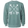 Unisex Midweight Pigment-Dyed Crewneck Sweatshirt Thumbnail