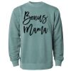 Unisex Midweight Pigment-Dyed Crewneck Sweatshirt Thumbnail