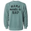 Unisex Midweight Pigment-Dyed Crewneck Sweatshirt Thumbnail