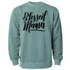 Unisex Midweight Pigment-Dyed Crewneck Sweatshirt Thumbnail