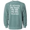 Unisex Midweight Pigment-Dyed Crewneck Sweatshirt Thumbnail