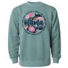 Unisex Midweight Pigment-Dyed Crewneck Sweatshirt Thumbnail