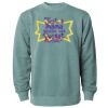 Unisex Midweight Pigment-Dyed Crewneck Sweatshirt Thumbnail