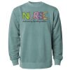 Unisex Midweight Pigment-Dyed Crewneck Sweatshirt Thumbnail