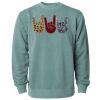 Unisex Midweight Pigment-Dyed Crewneck Sweatshirt Thumbnail