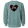 Unisex Midweight Pigment-Dyed Crewneck Sweatshirt Thumbnail