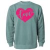 Unisex Midweight Pigment-Dyed Crewneck Sweatshirt Thumbnail