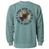 Unisex Midweight Pigment-Dyed Crewneck Sweatshirt Thumbnail