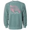 Unisex Midweight Pigment-Dyed Crewneck Sweatshirt Thumbnail