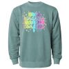 Unisex Midweight Pigment-Dyed Crewneck Sweatshirt Thumbnail
