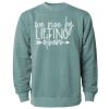 Unisex Midweight Pigment-Dyed Crewneck Sweatshirt Thumbnail