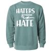 Unisex Midweight Pigment-Dyed Crewneck Sweatshirt Thumbnail